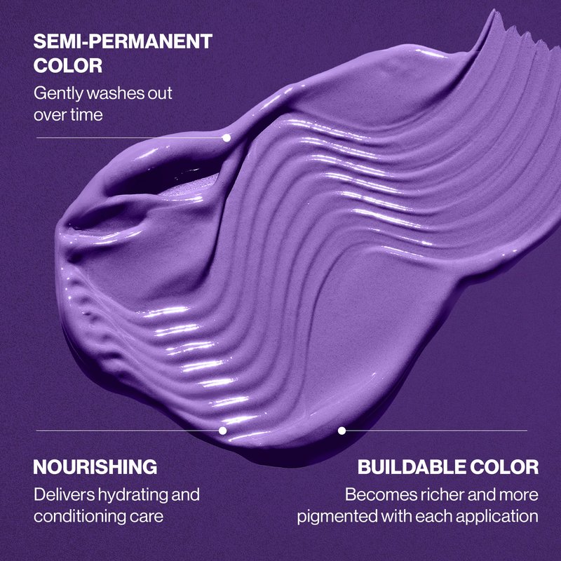 Keracolor Clenditioner PURPLE Hair Dye - Semi Permanent Hair Color Depositing Conditioner, Cruelty-free, 12 Fl. Oz.