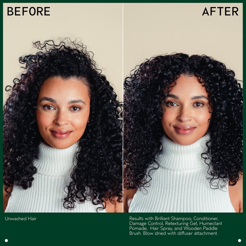 Aveda Brilliant Conditioner | Hydrating, Detangling, Smoothing Conditioner | Adds Shine | with Jojoba and Babassu Oils | for All Hair Types | Jasmine, Rose, Clove Aroma | 6.7 Fl Oz