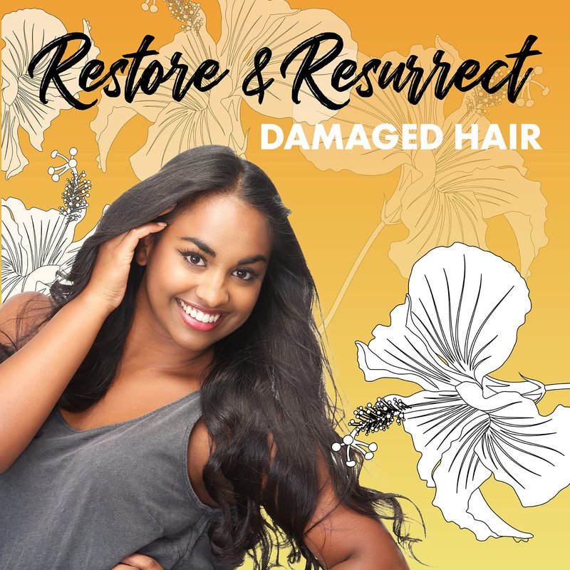 Paul Brown Hawaii Resurrect Salon Quality Conditioner | Hydrate & Treat Damaged Hair | Antioxidant-Rich Kukui Nut Oil for Ultimate Hair Moisturization | Safe for Color Treated Hair (33 oz.)