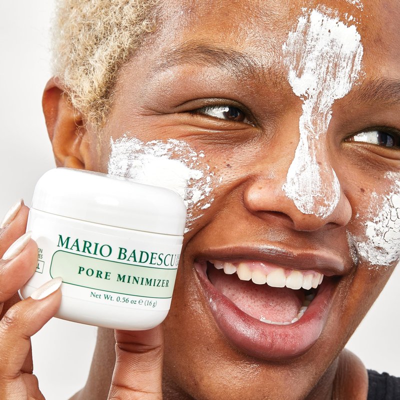 Mario Badescu Pore Minimizer, Powder to Paste Skin Care Facial Pore Cleansing Mask, 0.56 Oz