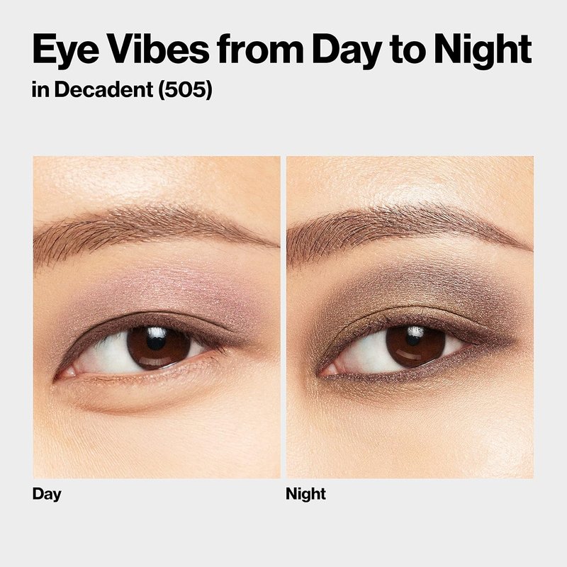 Revlon ColorStay Eyeshadow Quad - Longwear Palette with Transitional Shades | 505 Decadent, 0.16 Oz
