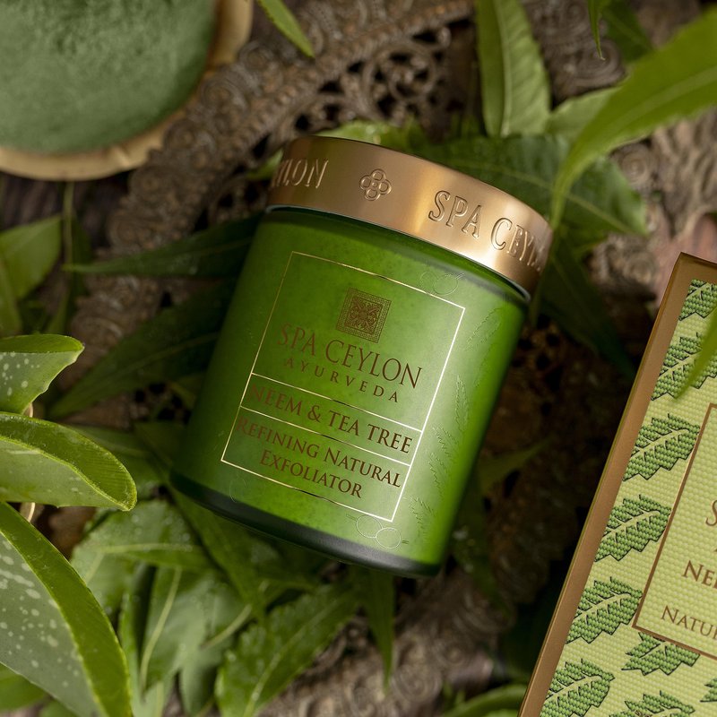 SPA CEYLON NEEM & TEA TREE - Refining Natural Exfoliator