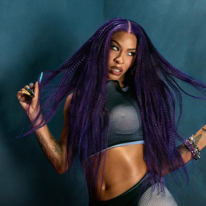 Good Dye Young x Rico Nasty Purple Semi-Permanent Hair Dye, Vegan and Cruelty-Free, Semi-Permanent Hair Color (Deep Purple, 5FL OZ)