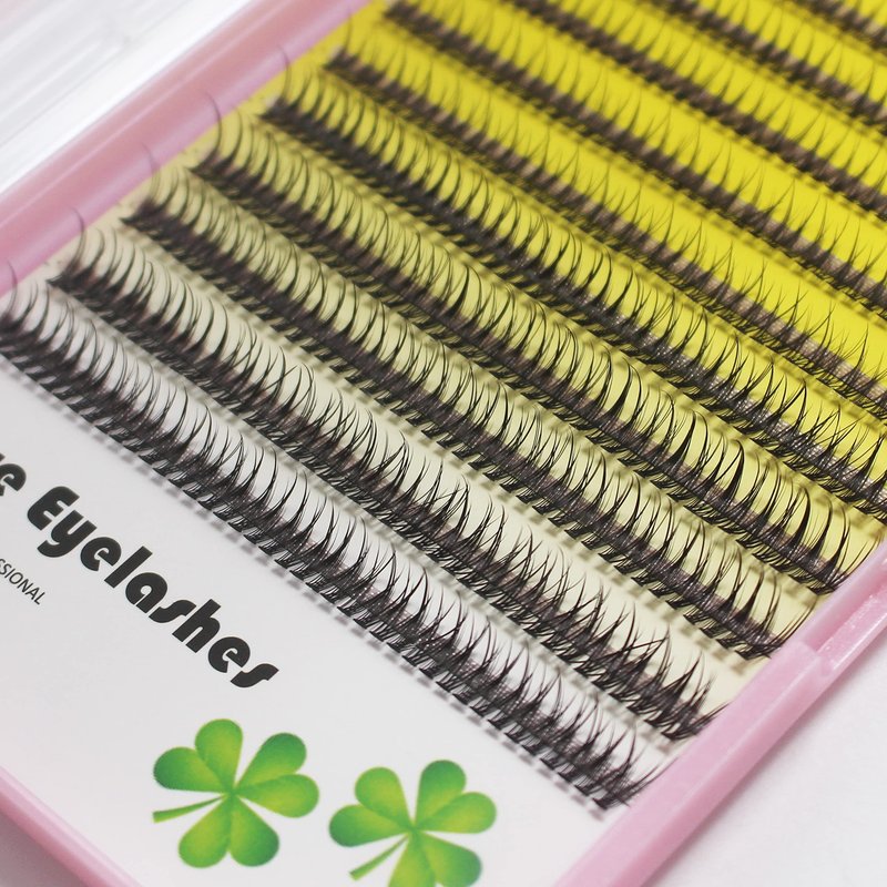 →Vayator Black False Eyelashes 8-18mm Mixed To Choose Individual False Eyelashes Extension Eyelashes Cluster Natural Soft Fake False Eyelashe Eyelash Extension Tool Large Capacity (8+10mm Mixed)