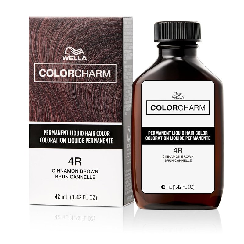 WELLA Color Charm Permanent Liquid Hair Color - Rich Brown for Gray Coverage