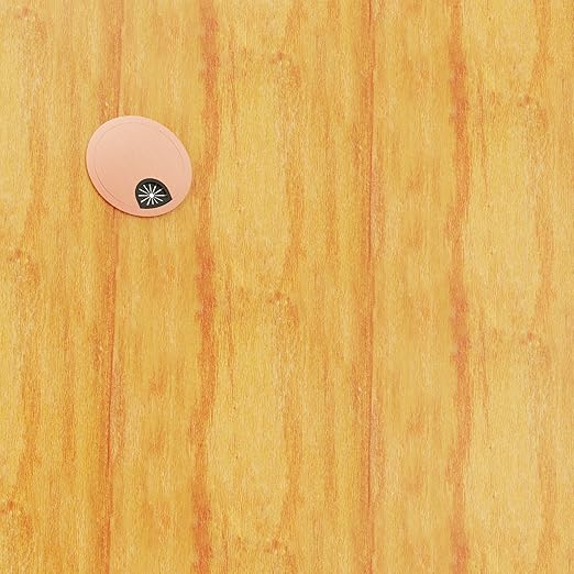 Skweawert 2 Pack Desk Grommet 3-1/8 Inch 80mm, Zinc Alloy Computer Desk Wire Hole Cover, Office Desktop Cord Cable Hole Metal Ring, Red Bronze