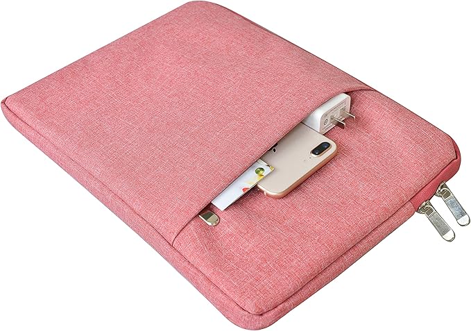 KECC Ultra Thin Case for MacBook Pro 13 inch 2026 2025-2016 Release M2 M1 Chip, Lightweight Plastic Hard Shell for MacBook Pro 13” + Keyboard Cover + Sleeve, Pink Mist