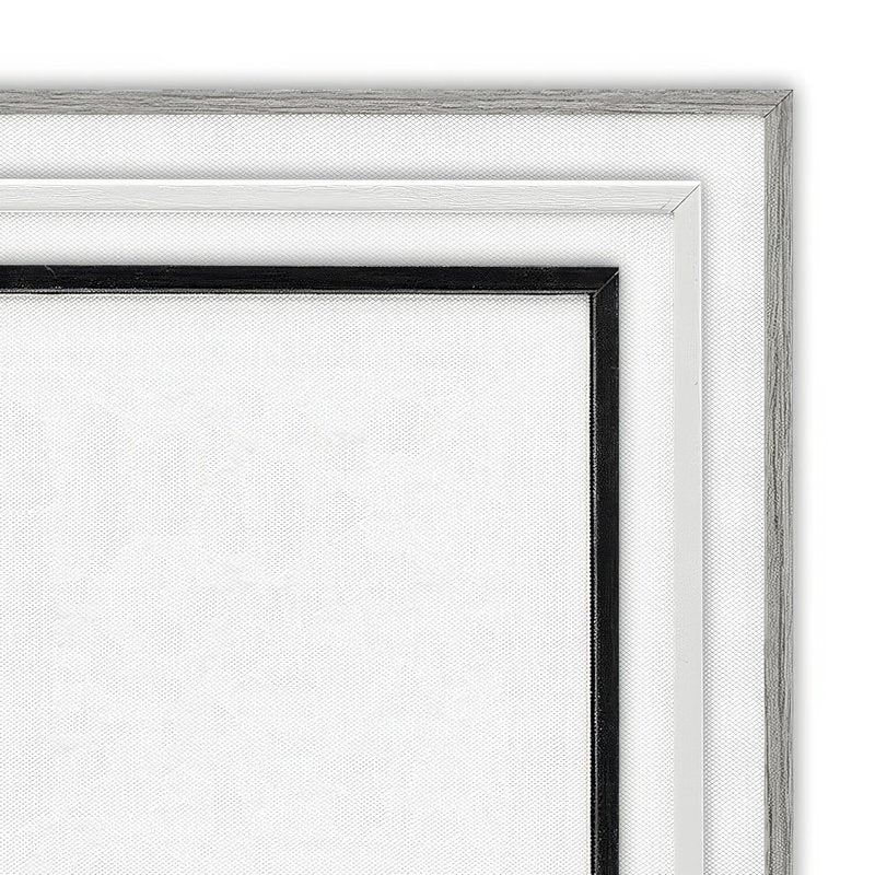 Stupell Industries 'Fashion Cosmetic Jars and Floral Bouquet', Framed Giclee Art, Black, 16 x 20 Inches, Easy to Hang and Sturdy, Made in USA, by Ziwei Li