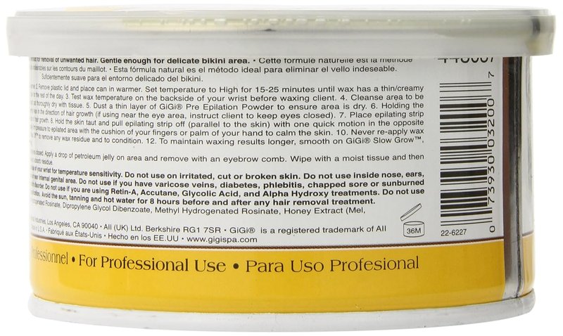 Gigi All Purpose Honee Wax - 8 Oz Hair Removal Wax | Smooth Skin, Easy Application