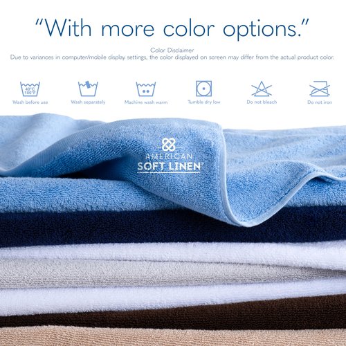 American Soft Linen 100% Cotton 600 GSM Turkish 40x80 Oversized Bath Towel Sheet, Extra Large Adult Towels for Bathroom, Dark Gray Bath Sheet