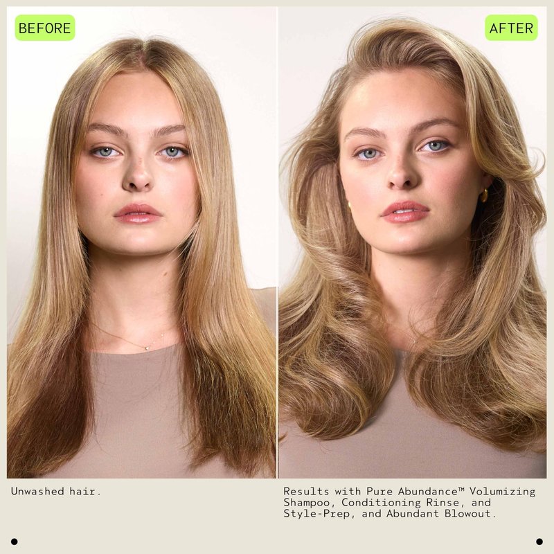 Aveda Pure Abundance Volumizing Shampoo | Shampoo For Fine Hair | Removes Product Build-Up And Excess Oil | 4X More Volume* | Notes of Jasmine, Peppermint, Pamarosa and Ylang Ylang | 6.7 Fl Oz