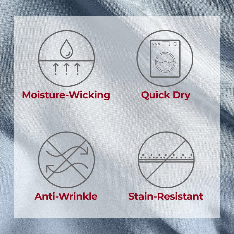 Mellanni Twin Sheets Set - 3 PC Iconic Collection Bedding - Hotel Luxury, Extra Soft, Cooling Bed Sheets - Wrinkle, Fade, Stain Resistant (Twin, Blue Hydrangea)