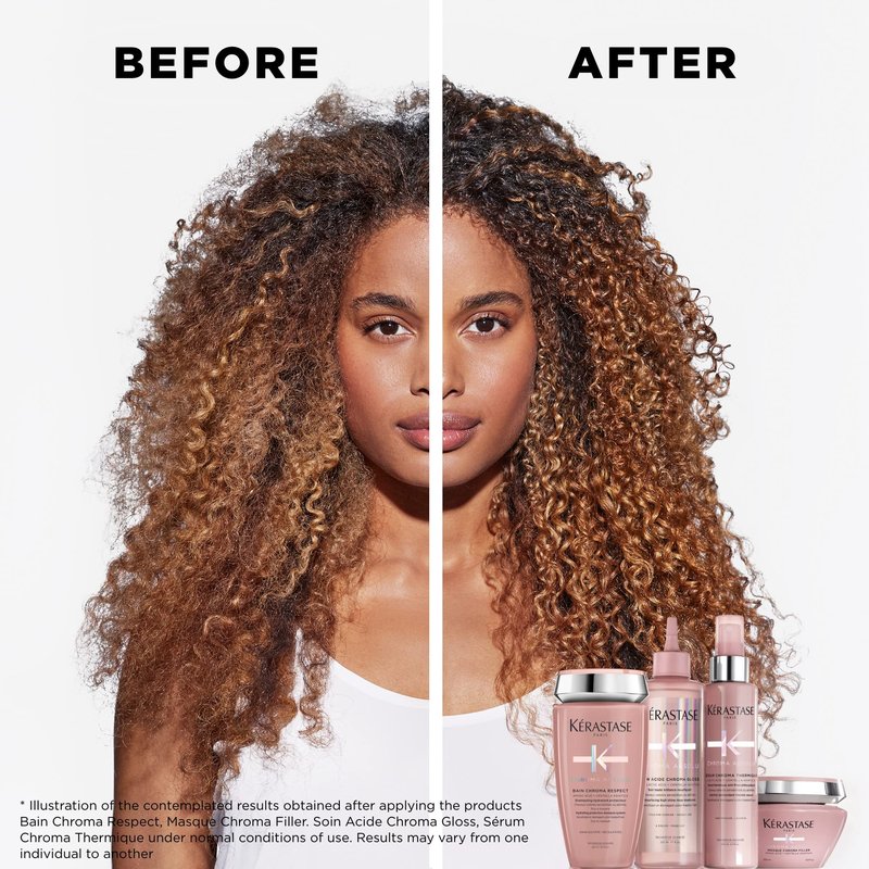 Kerastase Chroma Absolu Cica Chroma Strengthening Conditioner For Sensitive or Damaged Hair - Anti-Porosity, Improves Hair Health and Preserves Color Vibrancy With Lactic Acid, 6.8 Fl Oz