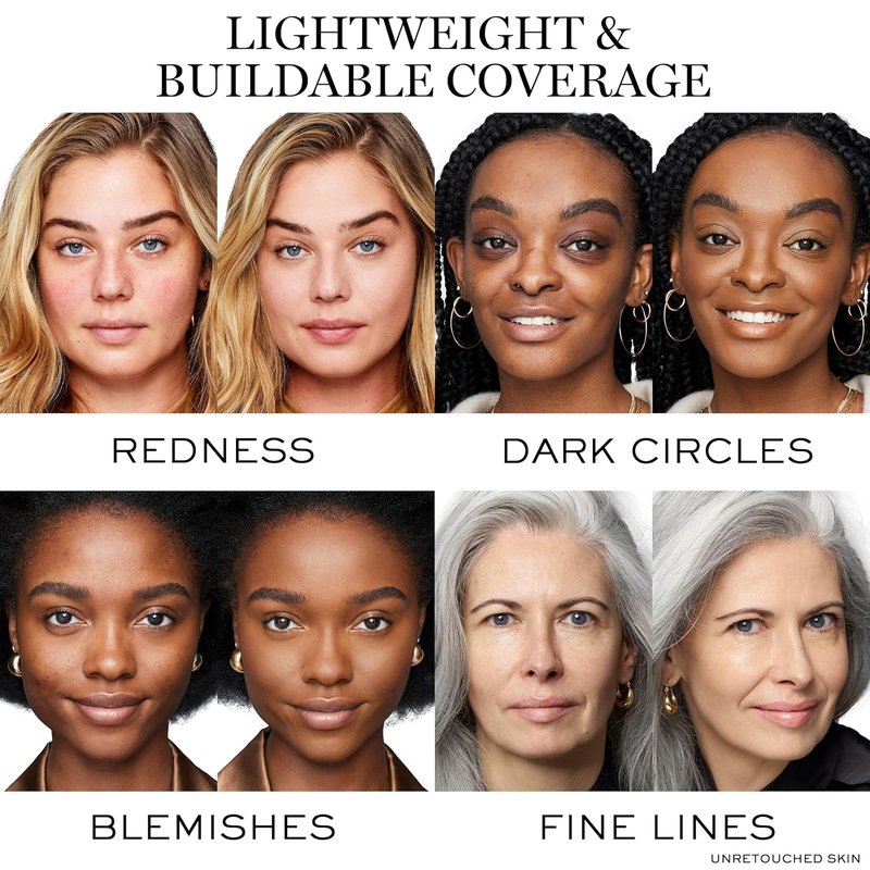 Lancôme Full Coverage Concealer - Lightweight Natural Matte Finish | 24-Hour Wear