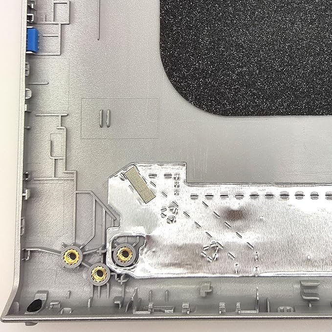 Jxjslp Replacement LCD Back Cover Rear Top Lid with Hinges for DELL Inspiron 15 3510 3511 3515 3520 3525 Series Laptop 0DDM9D DDM9D Silver