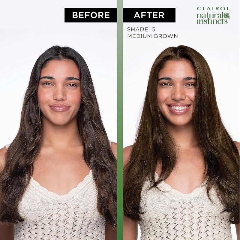 Clairol Natural Instincts Demi-Permanent Hair Dye - 9 Light Blonde | Ammonia-Free Vegan Formula with Coconut Oil & Aloe Vera | Pack of 3